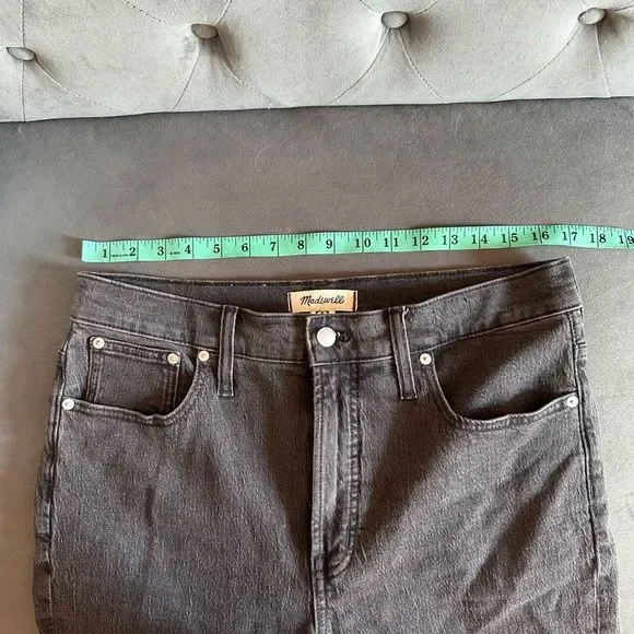 Madewell perfect vintage jeans sz 30 gray (s4) - Picture 5 of 8